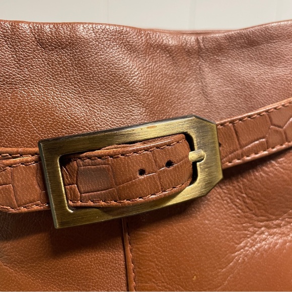 Clarks Maye Grace Buckle Boots in Cognac, NWOT, size 9 - Picture 7 of 15